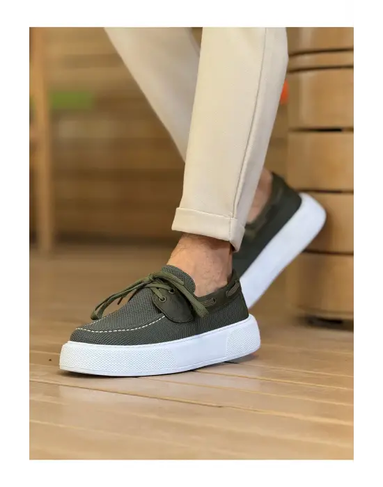 TB2602 - Triko Erkek Ayakkabı HAKI