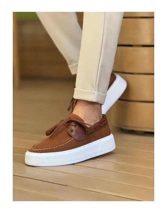 TB2602 - Triko Erkek Ayakkabı KAHVE