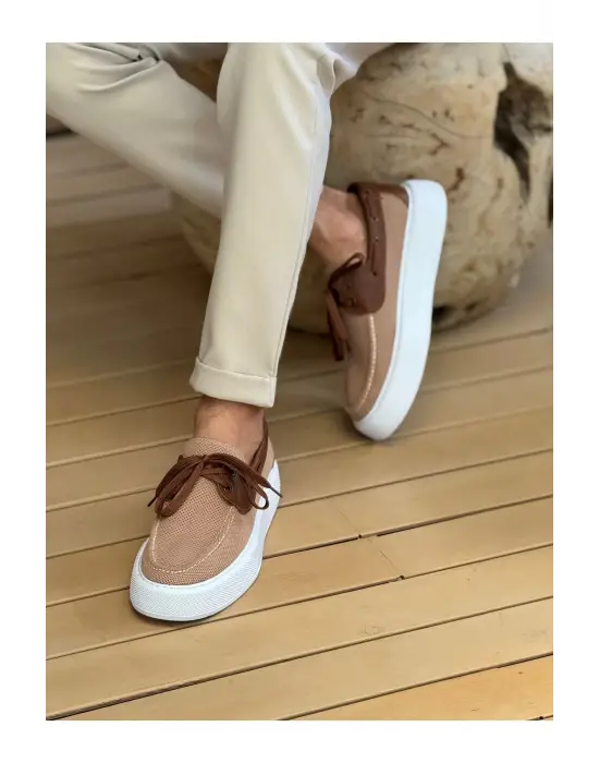 TB2602 - Triko Erkek Ayakkabı TABA