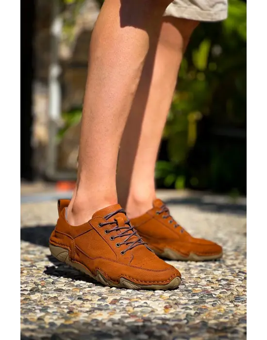 Tbdx1 Terzi Bey Taba Deri Günlük Erkek Ayakkabı