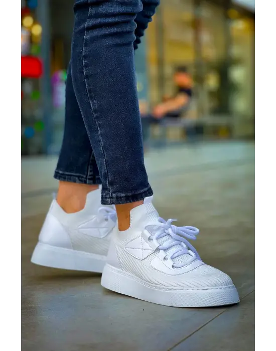 TB2425 TBT Erkek Ayakkabı BEYAZ