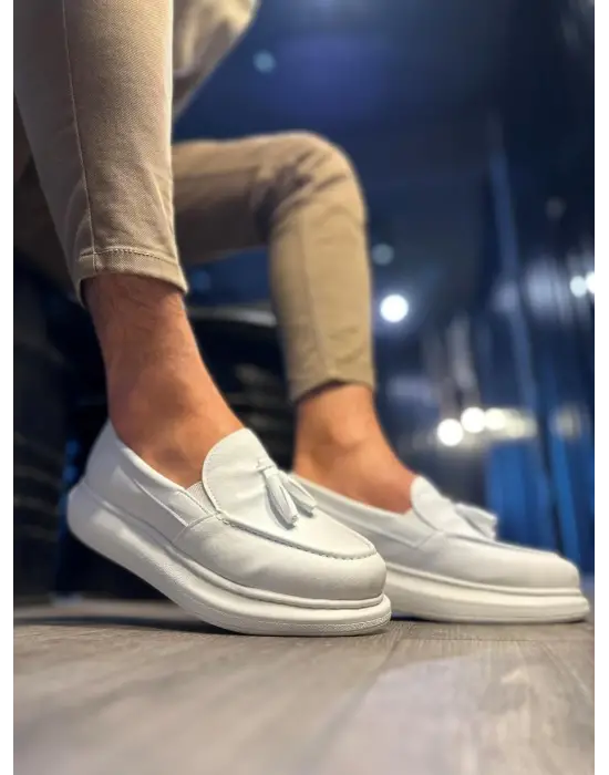 Terzi Bey Günlük Spor Klasik Ayakkabı 818 Beyaz