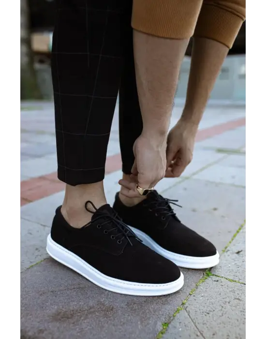 Terzi Bey Klasik Erkek Ayakkabı 001 Siyah (beyaz Taban)