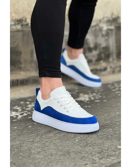 Terzi Bey Tb162 Beyaz Sax Ortopedik Taban Erkek Casual Ayakkabı