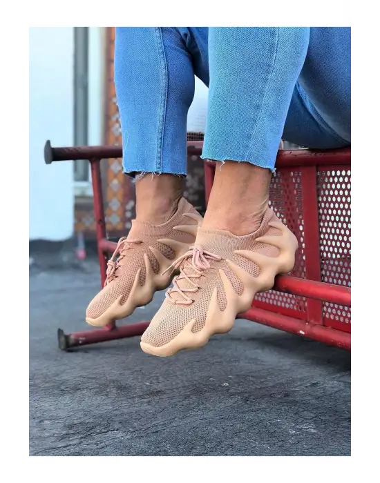 Terzi Bey Tb300 Taba Triko Sargı Taban Casual Erkek Ayakkabı