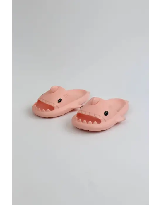 Terzi Bey  Tb500 Köpekbalığı Pembe Unisex Tam Ortopedik Terlik Shark Slides