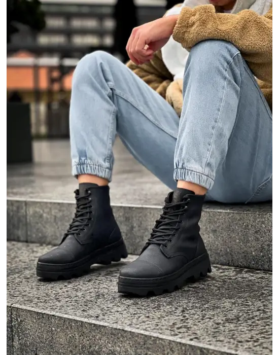 Terzi Bey Yüksek Taban Ayakkabı B-023 Beyaz