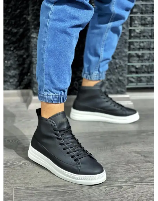 Terzi Bey Yüksek Taban Ayakkabı C-030 Beyaz