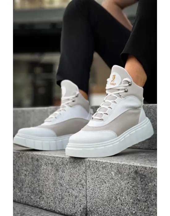 Terzi Bey Yüksek Taban Bot 104 Beyaz