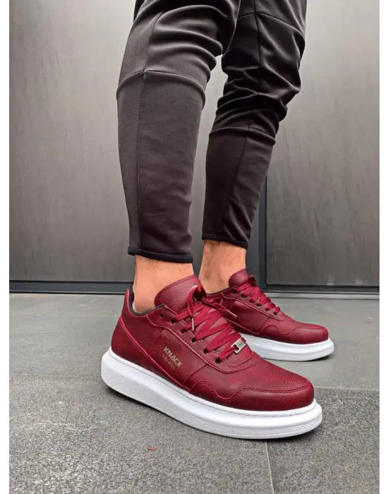Terzi Bey Yüksek Taban Günlük Ayakkabı 040 Bordo