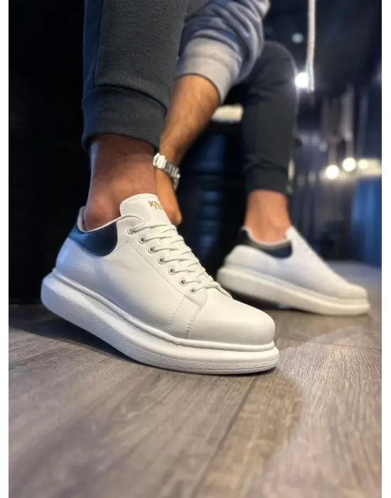 Terzi Bey Yüksek Taban Günlük Ayakkabı 043 Beyaz