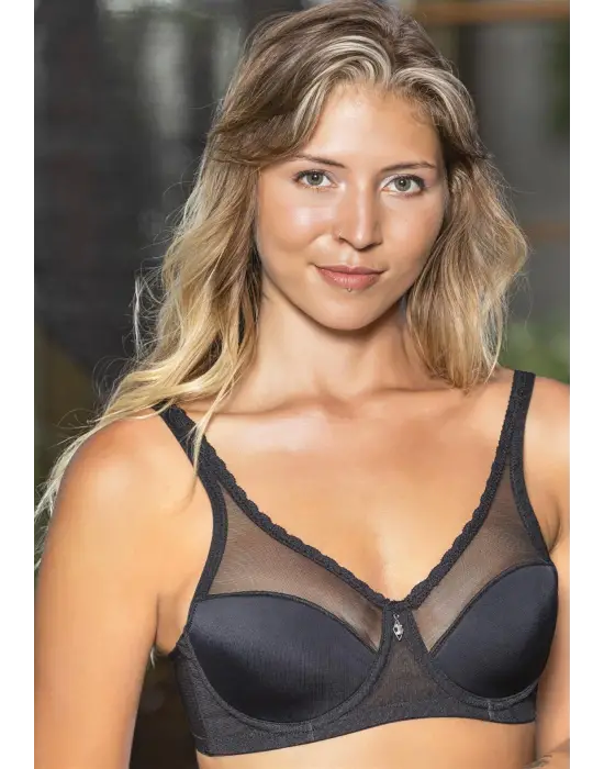 Toparlayıcı Minimizer Sütyen Siyah