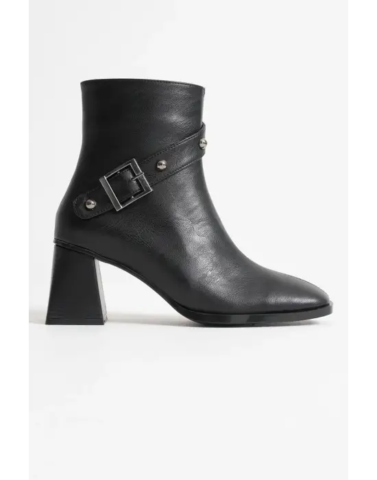 Vera Kadın Siyah Topuklu Bot