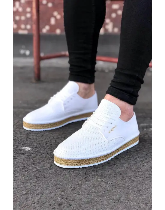 Terzi Bey Tb013 Beyaz Erkek Ayakkabı