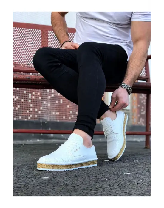 Terzi Bey Tb013 Beyaz Erkek Ayakkabı