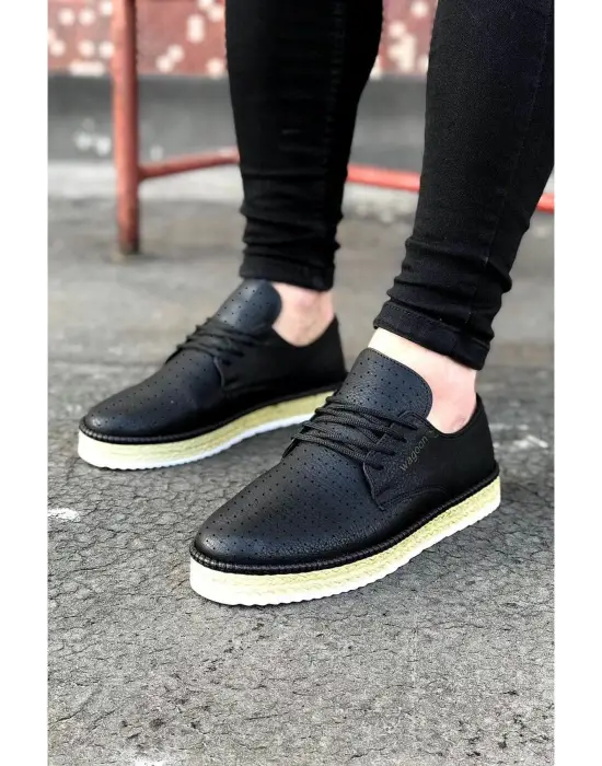 Terzi Bey Tb013 Siyah Erkek Ayakkabı