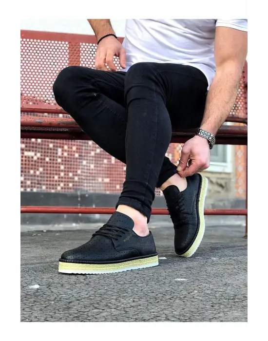 Terzi Bey Tb013 Siyah Erkek Ayakkabı