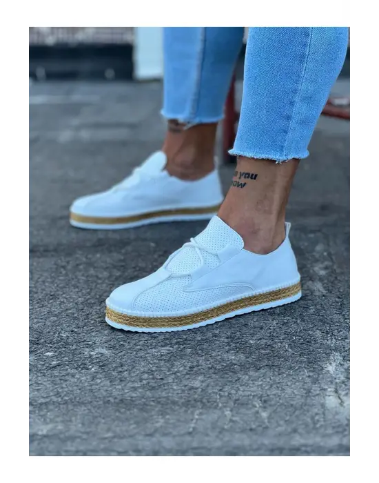 Terzi Bey Tb015 Beyaz Erkek Casual Ayakkabı