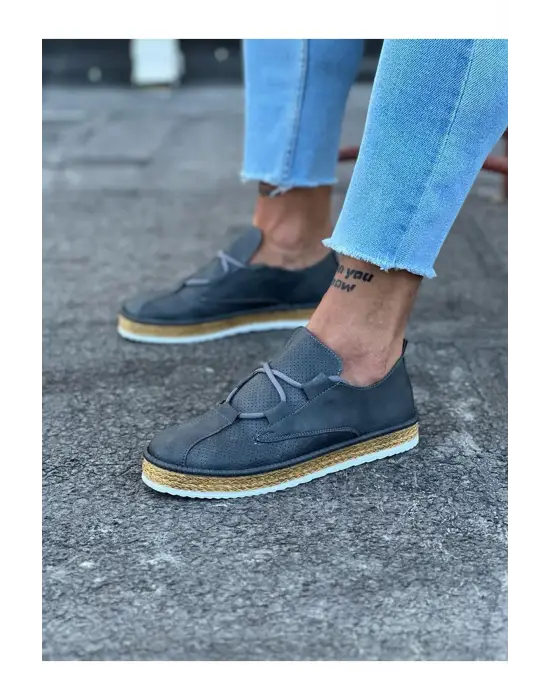 Terzi Bey Tb015 Gri Erkek Casual Ayakkabı