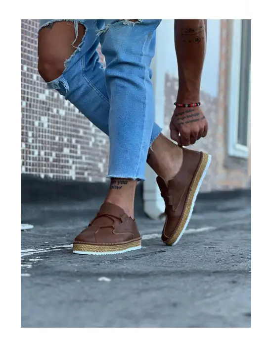 Terzi Bey Tb015 Taba Erkek Casual Ayakkabı
