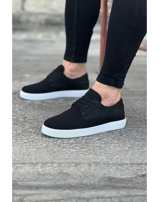 Terzi Bey Tb016 Siyah Triko Erkek Casual Ayakkabı