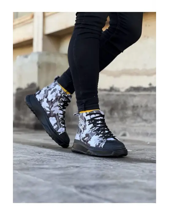 Terzi Bey Tb017 Acık Askeri Erkek Yarım Bilek Casual Ayakkabı