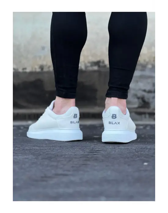 Terzi Bey Tb019 Beyaz Triko Erkek Casual Ayakkabı