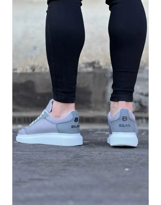 Terzi Bey Tb019 Gri Triko Erkek Casual Ayakkabı
