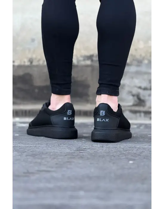 Wagoon Wg019 Kömür Triko Erkek Casual Ayakkabı