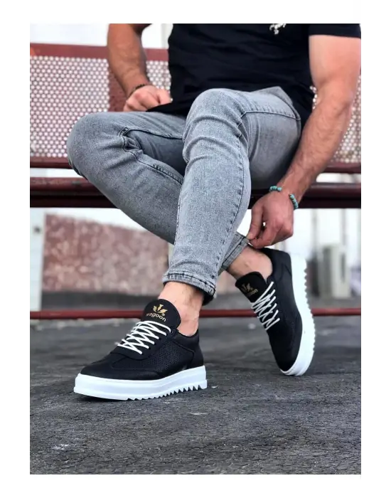 Terzi Bey Tb022 Siyah Erkek Casual Ayakkabı