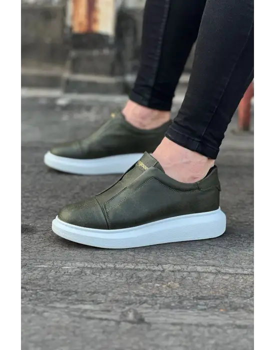 Terzi Bey Tb023 Haki Günlük Casual Erkek Ayakkabı