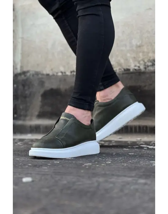 Terzi Bey Tb023 Haki Günlük Casual Erkek Ayakkabı