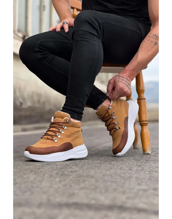 Terzi Bey Tb035 Taba Yüksek Taban Yarım Bilek Bot