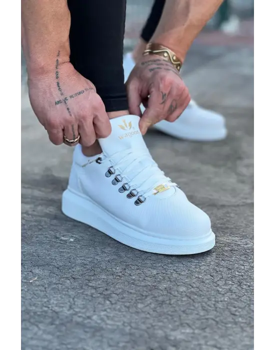 Terzi Bey Tb047 Beyaz  Erkek Casual Ayakkabı