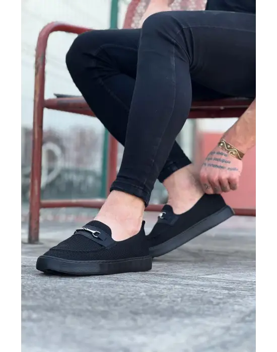 Terzi Bey Tb060 Kömür Triko Babet Erkek Casual Ayakkabı