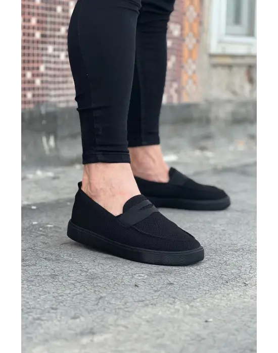 Terzi Bey Tb061 Kömür Triko Babet Erkek Casual Ayakkabı