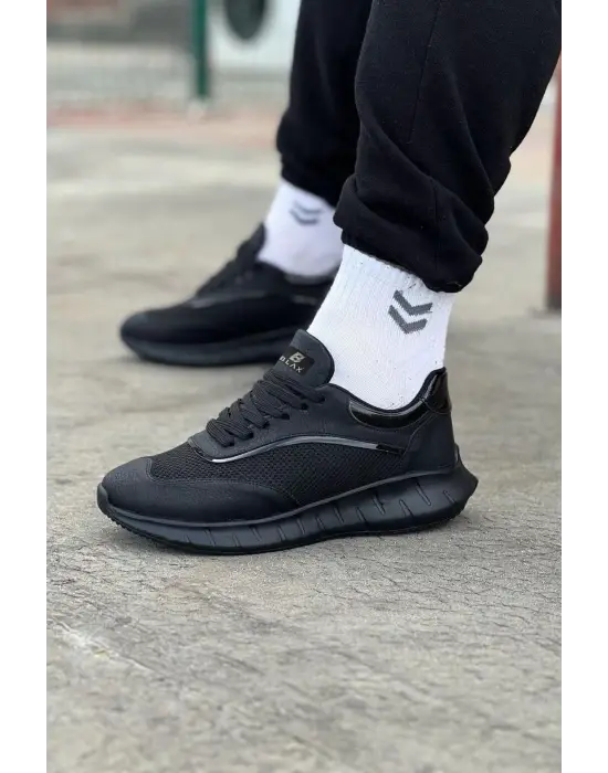 Terzi Bey Tb062 Kömür Triko Erkek Spor Ayakkabı