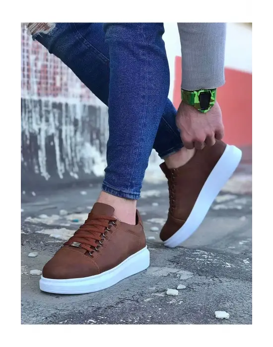 Terzi Bey Tb08 Taba Düz Erkek Casual Ayakkabı