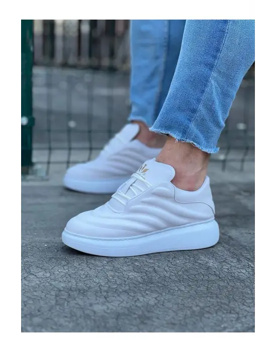 Terzi Bey Tb094 Beyaz Cilt Erkek Casual Ayakkabı