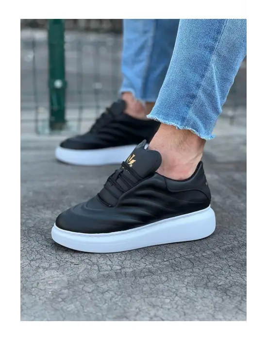 Terzi Bey Tb094 Siyah Cilt Erkek Casual Ayakkabı