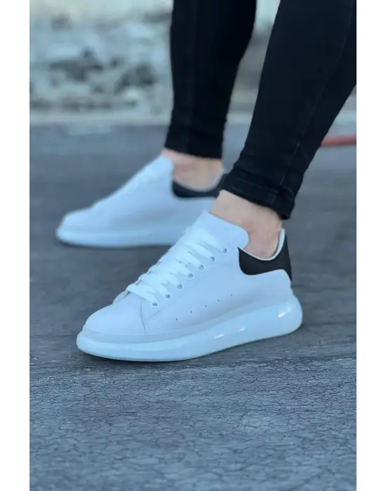 Terzi Bey Tb095 Beyaz Siyah Erkek Casual Ayakkabı