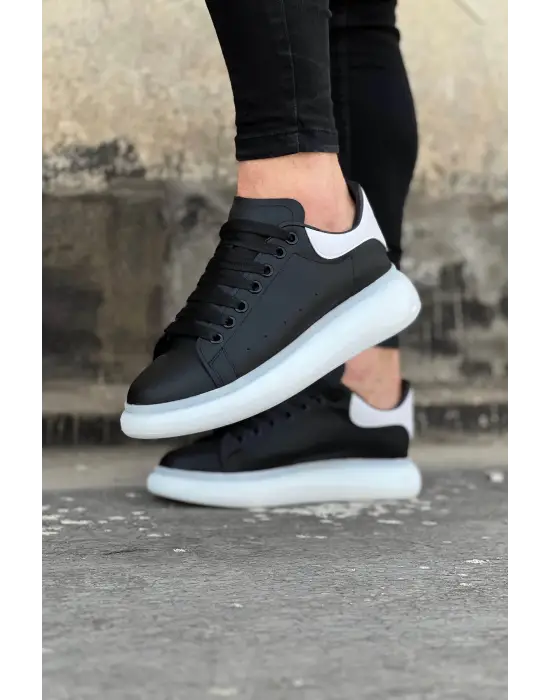 Terzi Bey Tb095 Siyah Beyaz Erkek Casual Ayakkabı