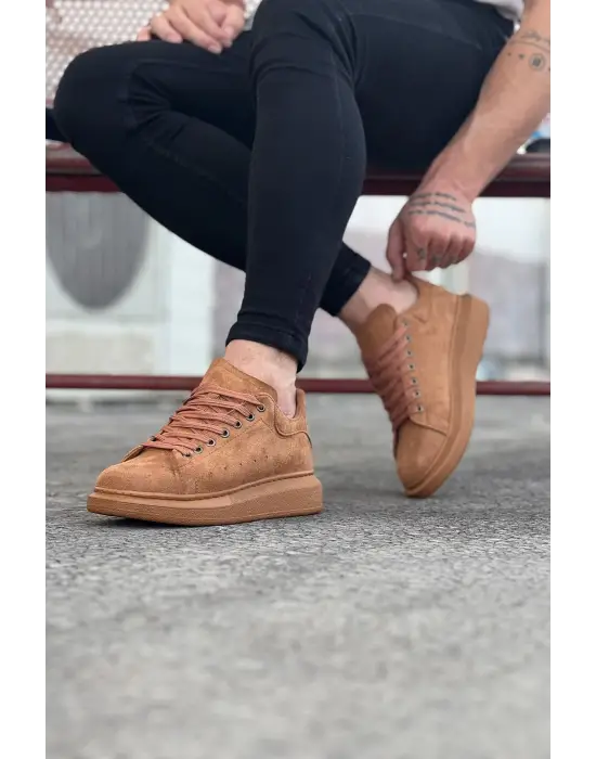 Terzi Bey Tb096 Taba Süet Günlük Erkek Casual Ayakkabı