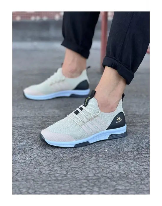 Terzi Bey Tb103 Bej Triko Erkek Spor Ayakkabı