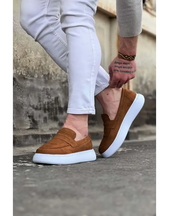 Terzi Bey Tb161 Taba Süet Erkek Casual Ayakkabı