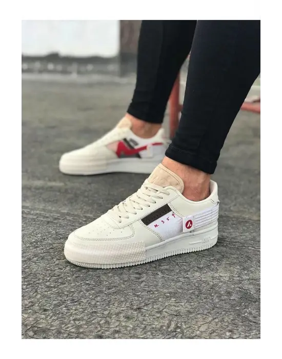 Wagoon Wg201 Krem Erkek Günlük Ayakkabı