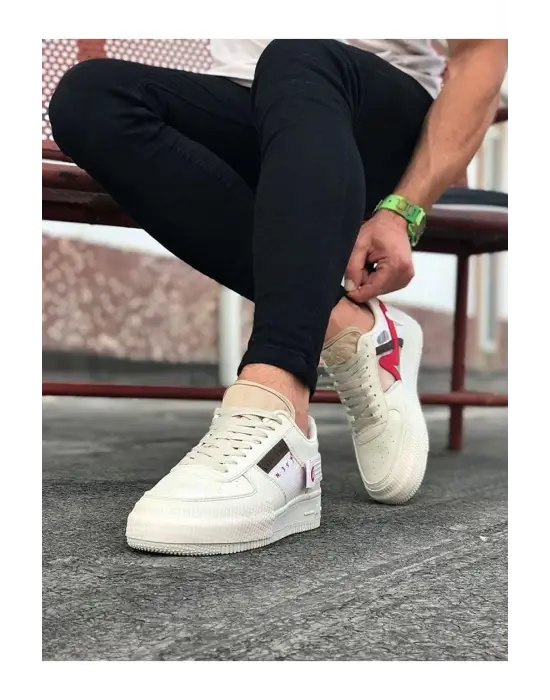 Wagoon Wg201 Krem Erkek Günlük Ayakkabı