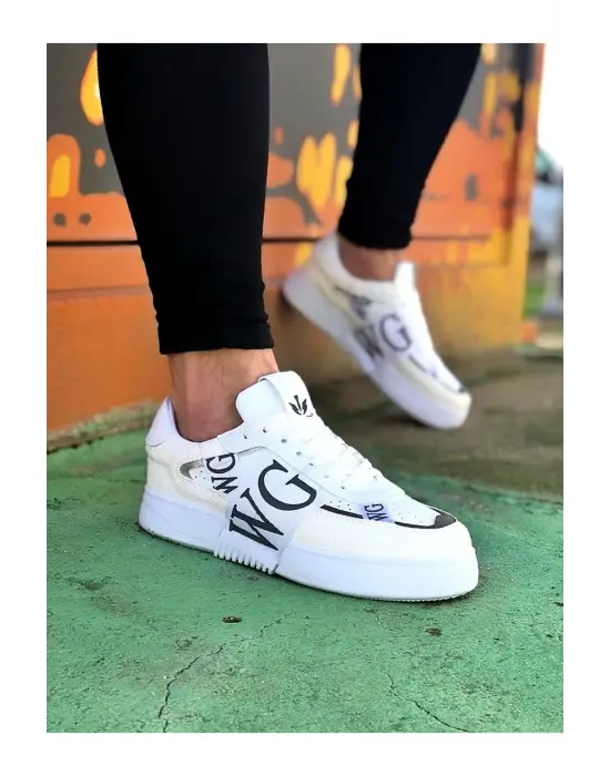 Terzi Bey Tb202 Beyaz Gri Erkek Günlük Ayakkabı