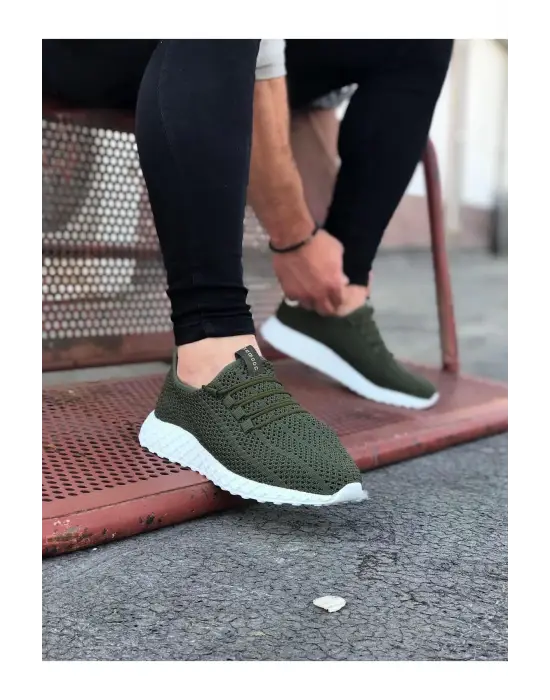 Wagoon Wg205 Haki Erkek Spor Ayakkabı