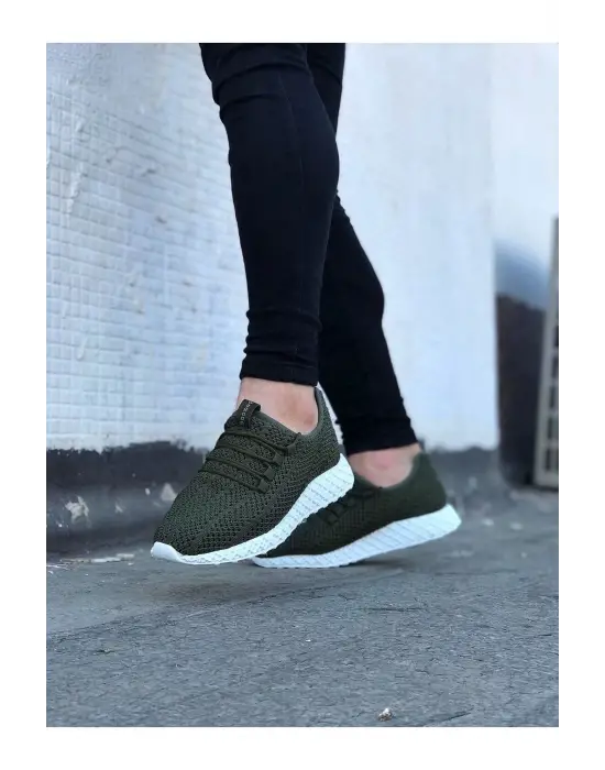 Wagoon Wg205 Haki Erkek Spor Ayakkabı